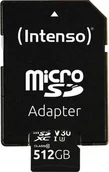 Karty pamięci - Intenso 3433493 pamięć flash 512 GB MicroSDXC UHS-I Klasa 10 - miniaturka - grafika 1