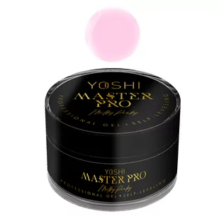 Yoshi - Żel Samopoziomujący UV/LED Master Pro Milky Pink 15ml - Żele do paznokci - miniaturka - grafika 3