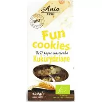 Ania FUN COOKIES KUKURYDZIANE 120G 5903453004791 - Ciastka - miniaturka - grafika 1