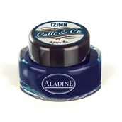 Akcesoria kreślarskie - Aladine Tusz do kaligrafii, azuryt - miniaturka - grafika 1