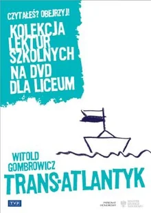 Kolekcja lektur szkolnych: Trans-Atlantyk - Filmy polskie DVD - miniaturka - grafika 1