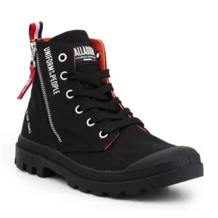 Buty Palladium Pampa Hi Outzp Puotp W 77023-008 czarne - Trampki damskie - miniaturka - grafika 1