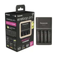 Ładowarki i akumulatory - Eneloop ładowarka Smart and Quick BQCC55+4AA Pro - miniaturka - grafika 1