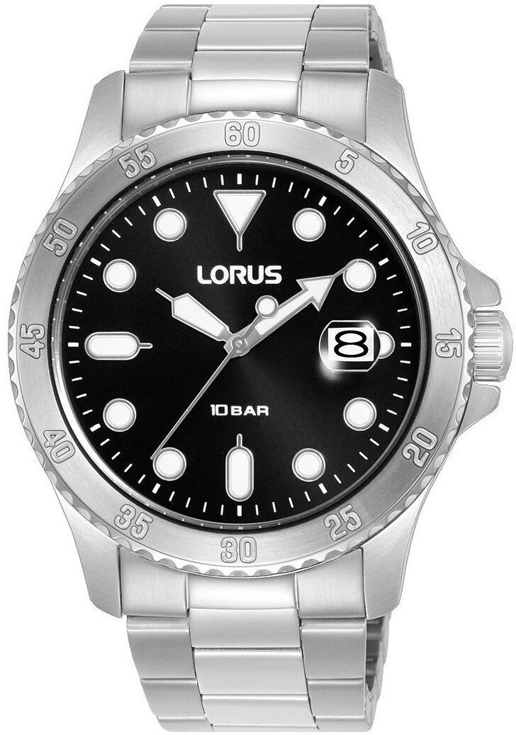 Zegarek Lorus Zegarek męski Lorus RS965DX9 srebrny