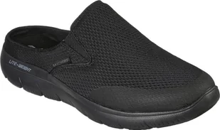 Skechers Skechers męskie czarne klapki Summits Vindicator 232296 BBK black 42 - Klapki i japonki męskie - miniaturka - grafika 1