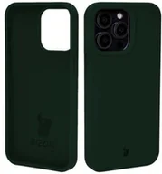 Etui i futerały do telefonów - Bizon Etui silikonowe Soft Case do iPhone 15 Pro Max, ciemnozielone - miniaturka - grafika 1