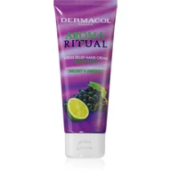 Kremy i maski do rąk - Dermacol Aroma Ritual Hand Cream Grape & Lime 100ml - miniaturka - grafika 1
