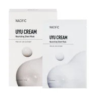 Maseczki do twarzy - NACIFIC UYU CREAM NOURISHING MASK Intensywnie odżywiająca maska w płachcie 10 szt. - miniaturka - grafika 1