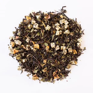 Herbata czarna JABŁKO I MIĘTA 100g - Herbata Herbata czarna JABŁKO I MIĘTA 100g - Herbata - miniaturka - grafika 1