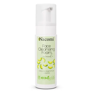 Nacomi Pianka Do Twarzy Avocado 150ML - Pianki do mycia twarzy - miniaturka - grafika 3