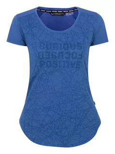 Koszulki sportowe damskie - Salewa Koszulka funkcyjna "Lavaredo" w kolorze niebieskim - grafika 1