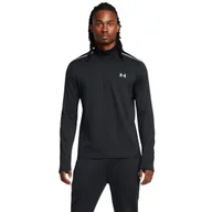Bluzy sportowe męskie - Męska bluza treningowa Under Armour UA Vanish Cold Weather 1/4 Zip - czerwona - UNDER ARMOUR - miniaturka - grafika 1