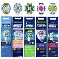 Końcówki do szczoteczek elektrycznych - 5X Końcówki Oral-B Cross, Sensi, 3D, Precision, Floss - miniaturka - grafika 1