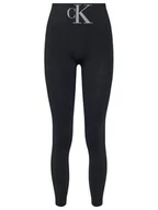 Legginsy - Calvin Klein Legginsy 701233380 Czarny Slim Fit - miniaturka - grafika 1