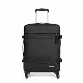 Walizki - Eastpak Transit'R 4 kółka Walizka kabinowy 54 cm black - miniaturka - grafika 1