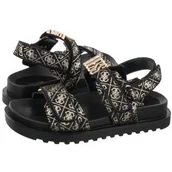 Sandały damskie - Sandały Fabelis Blkpl FL6FBS FAL03 (GU432-a) Guess - miniaturka - grafika 1