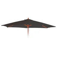 Parasole ogrodowe - Zapasowy pokrowiec do parasola Florida, pokrowiec do parasola Zapasowy pokrowiec, Ø 3 m Poliester 6 rozpórek ~ antracytowy - miniaturka - grafika 1
