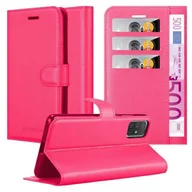 Etui i futerały do telefonów - Etui ochronne Cadorabo do Samsung Galaxy A71 5G w kolorze różowym etui na telefon komórkowy z magnetycznym zamknięciem - miniaturka - grafika 1