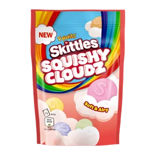 Cukierki Skittles Squishy Cloudz Fruits 94g - Cukierki - miniaturka - grafika 1