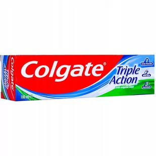 Colgate Palmolive PASTA TRIPLE ACTION 100ML PL05439A - Pasty do zębów - miniaturka - grafika 2