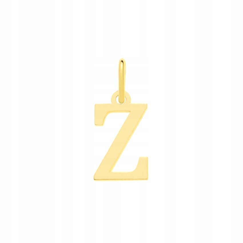 Zawieszka Złota Literka 