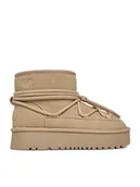 Śniegowce damskie - Roxy Śniegowce CEO-HDR2503-3 Beżowy - miniaturka - grafika 1