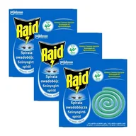 Zwalczanie i odstraszanie szkodników - SC Johnson spirale owadobójcze odstraszające komary Raid Outdoor 30 szt. - miniaturka - grafika 1