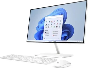 Komputer HP Komputer All in One HP 24-ck0000nf / 6M3X2EA / Intel Core i5-12 / 8GB / SSD 512GB / Intel UHD / FullHD / Win 11 / Biały - Zestawy komputerowe - miniaturka - grafika 1