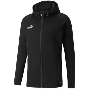 Bluza treningowa męska Puma teamFINAL Casuals Hooded Jkt - Bluzy sportowe męskie - miniaturka - grafika 1