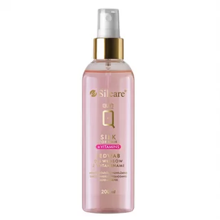 SILCARE Silk For Hair + Vitamins Jedwab Do Włosów Z Witaminami 200ml - Odżywki do włosów - miniaturka - grafika 1