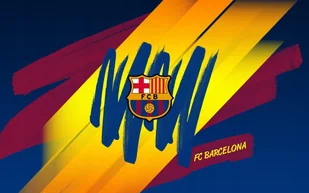 PODKŁADKA POD MYSZ Nadruk 22x18 cm FC Barcelona ło Klubu Camp Nou Prezent - Podkładki pod mysz - miniaturka - grafika 1