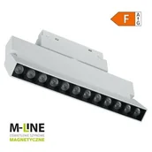 Lampy pozostałe - Reflektor szynowy DPM M-Line MTL-ZDSP-12W-W Biały - miniaturka - grafika 1