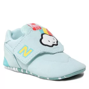 New Balance Kapcie CV574CHB Niebieski - Buty sportowe damskie - miniaturka - grafika 1