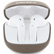 Słuchawki - DKNY Satiny Finish brązowy - miniaturka - grafika 1