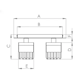 Lampa sufitowa Barrancas, czarna/złota, kryształ - Lampy sufitowe - miniaturka - grafika 3