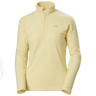 Bluzy damskie - Damski Polar HELLY HANSEN W DAYBREAKER 1/2 ZIP FLEECE 50845_367 – Żółty - miniaturka - grafika 1