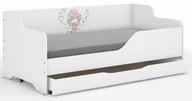 Łóżeczka i kojce - Łóżko dziecięce LILU 160x80 DZIEWCZYNKA Z BALONIKIEM - miniaturka - grafika 1