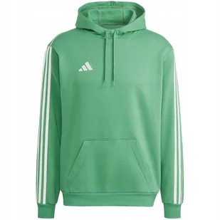 Bluza męska adidas Tiro 23 League Sweat Hoodie zielona IC7857 M - Bluzy męskie - miniaturka - grafika 1