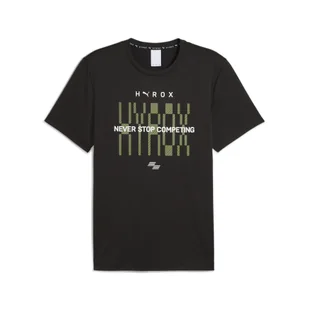 Męska koszulka TAD PUMA × HYROX PUMA Black - Koszulki sportowe męskie - miniaturka - grafika 1