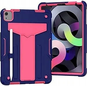 Etui Case do iPad Air 5/Air 4/Pro 11" Pancerny Granatowo Różowy - Etui do tabletów - miniaturka - grafika 1