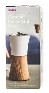 Hario Ceramic Coffee Mill Olive Wood MCW-2-OV - Młynki do kawy - miniaturka - grafika 5