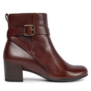 Botki ECCO Dress Classic 35 20991301667 Brązowy - Botki damskie - miniaturka - grafika 1