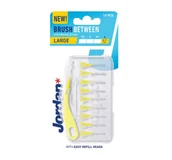Szczoteczki międzyzębowe - Jordan Szczoteczki międzyzębowe Large 0,7 mm - miniaturka - grafika 1