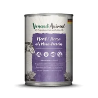Mokra karma dla kotów - Venandi Animal Mono-Protein 6 x 400 g Konina - miniaturka - grafika 1