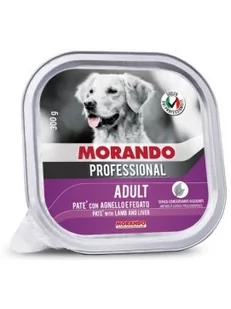 MORANDO Morando Pro Mokra Karma Dla Psa Pasztet z Jagnięciną i Wątróbką 300 g - Mokra karma dla psów - miniaturka - grafika 1