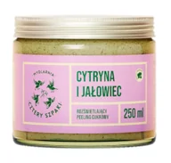 Peelingi do ciała - Mydlarnia Cztery Szpaki Cytryna i Jałowiec Rozświetlający peeling do ciała - miniaturka - grafika 1