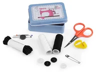 Pasmanteria - kufer-pasmanteria.pl Przybornik do szycia w metalowej puszce 0C30-6067E - miniaturka - grafika 1