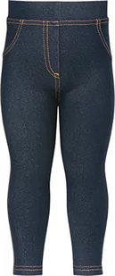 Playshoes Legginsy dziecięce o wyglądzie jeansu, niebieski (Original 900), 50/56 cm - Legginsy - miniaturka - grafika 1