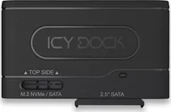 Złącza, przejściówki, adaptery - Adapter AV Icydock Adapter IcyDock USB 3.2 Gen 2 Type-C to 2.5" SATA SSD/HDD - miniaturka - grafika 1