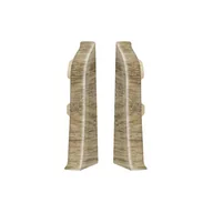 Listwy przypodłogowe - Zakończenie do listwy przypodłogowej PCV Dąb Flamenko 60 Artens 3276007775396 - miniaturka - grafika 1